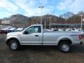 Ingot Silver - F150 XL Regular Cab 4x4 Photo No. 7