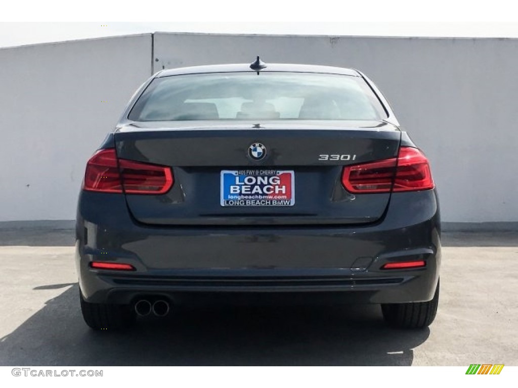 2018 3 Series 330i Sedan - Mineral Grey Metallic / Black photo #3