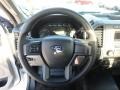 Earth Gray 2019 Ford F150 XL Regular Cab 4x4 Steering Wheel