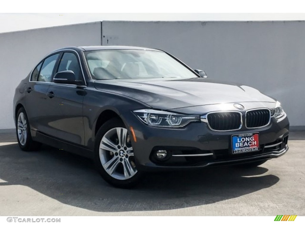 2018 3 Series 330i Sedan - Mineral Grey Metallic / Black photo #12