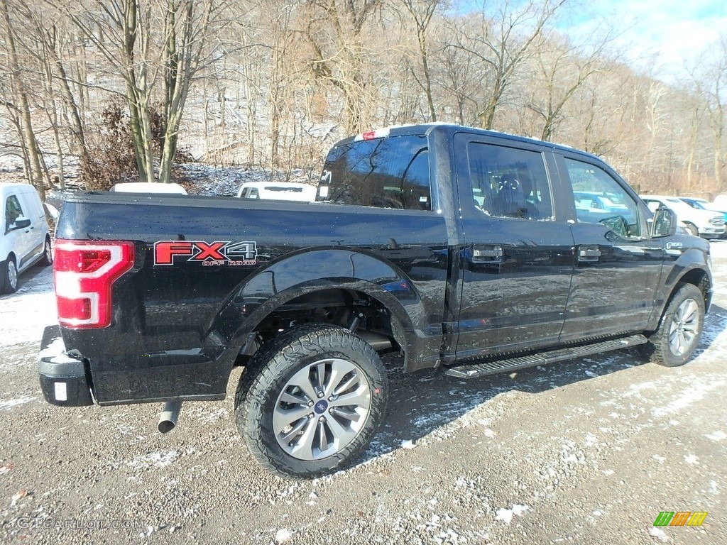 2018 F150 STX SuperCrew 4x4 - Shadow Black / Black photo #2