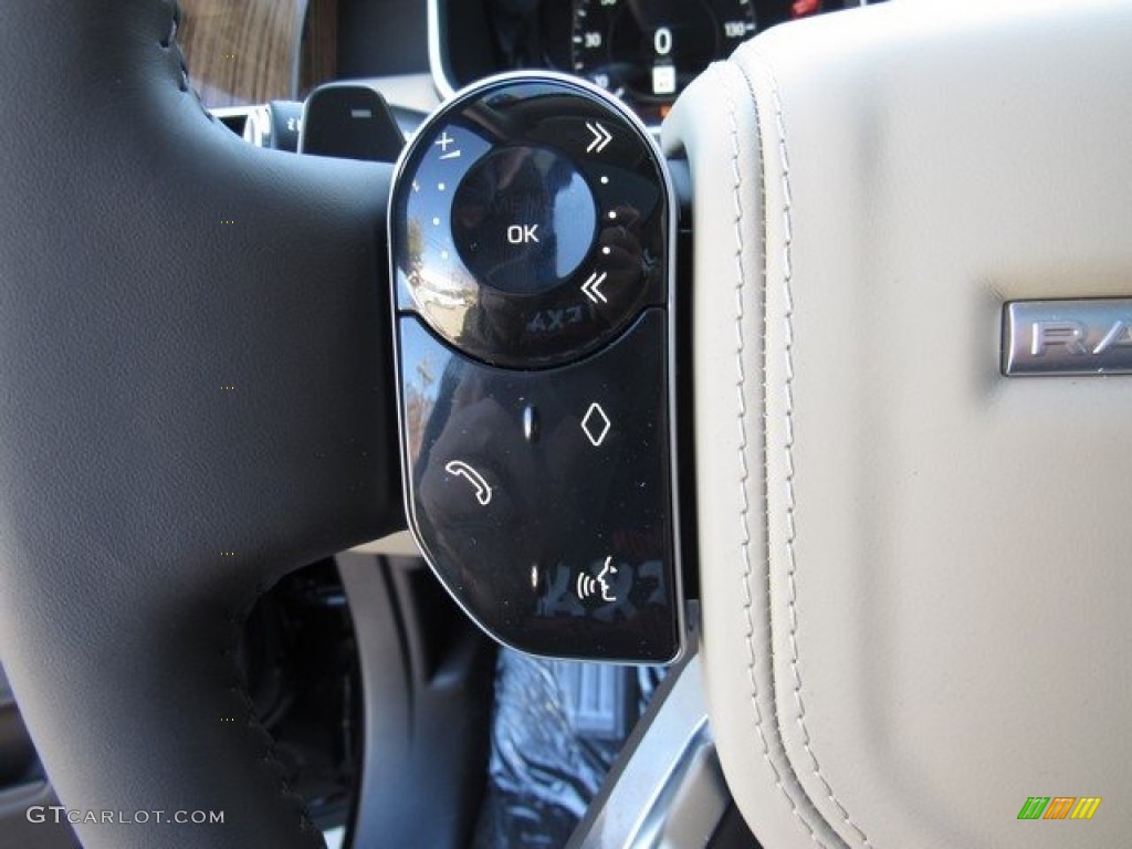 2019 Land Rover Range Rover HSE Espresso/Almond Steering Wheel Photo #130819664
