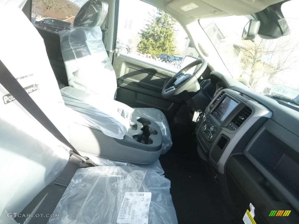 2019 1500 Classic Express Quad Cab 4x4 - Bright White / Black/Diesel Gray photo #10