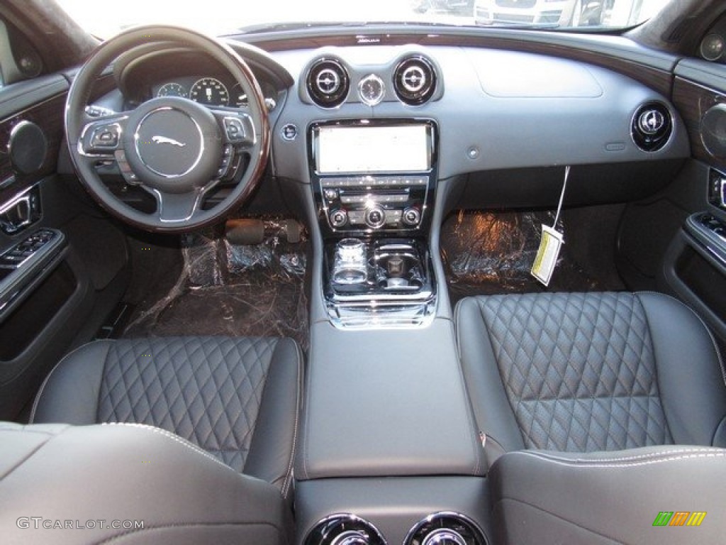 2019 Jaguar XJ XJL Portfolio Ebony Dashboard Photo #130819916