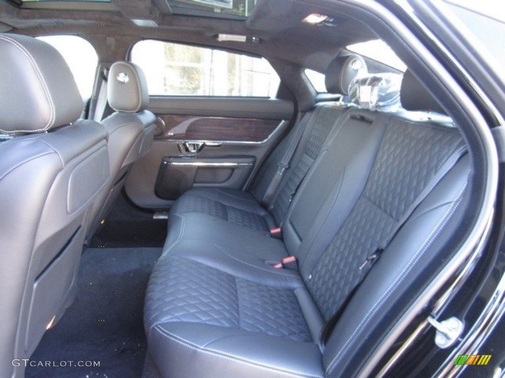 2019 Jaguar XJ XJL Portfolio Rear Seat Photo #130820078