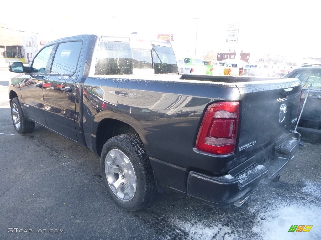 2019 1500 Big Horn Crew Cab 4x4 - Maximum Steel Metallic / Black photo #4