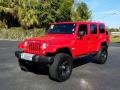 Firecracker Red 2015 Jeep Wrangler Unlimited Sahara 4x4