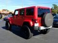 Firecracker Red - Wrangler Unlimited Sahara 4x4 Photo No. 3