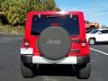 Firecracker Red - Wrangler Unlimited Sahara 4x4 Photo No. 4