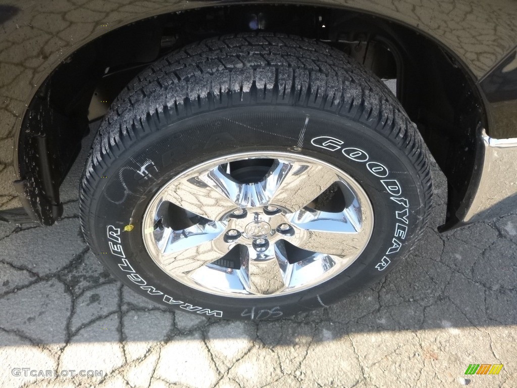 2019 1500 Classic Big Horn Crew Cab 4x4 - Brilliant Black Crystal Pearl / Black/Diesel Gray photo #8
