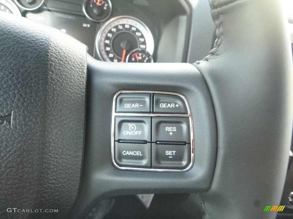 2019 1500 Classic Big Horn Crew Cab 4x4 - Brilliant Black Crystal Pearl / Black/Diesel Gray photo #18
