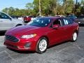 2019 Ruby Red Ford Fusion SE  photo #1