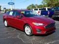 2019 Ruby Red Ford Fusion SE  photo #7