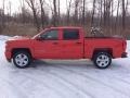 2018 Red Hot Chevrolet Silverado 1500 Custom Crew Cab 4x4  photo #3