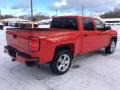 2018 Red Hot Chevrolet Silverado 1500 Custom Crew Cab 4x4  photo #6