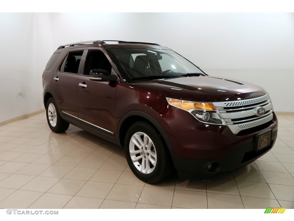 2011 Explorer XLT - Bordeaux Reserve Red Metallic / Charcoal Black photo #1