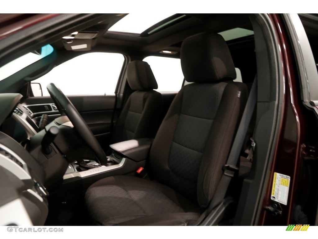 2011 Explorer XLT - Bordeaux Reserve Red Metallic / Charcoal Black photo #6