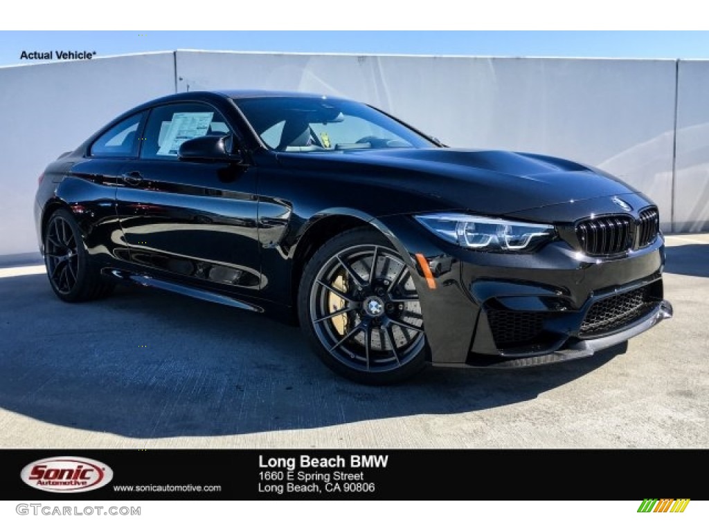 2019 M4 CS Coupe - Black Sapphire Metallic / CS Black w/Alcantara photo #1