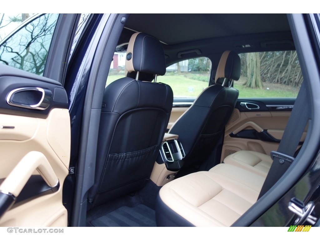 2016 Cayenne S - Moonlight Blue Metallic / Black/Luxor Beige photo #19