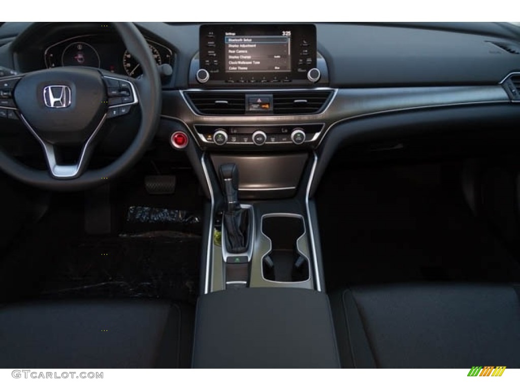 2019 Honda Accord LX Sedan Black Dashboard Photo #130831521