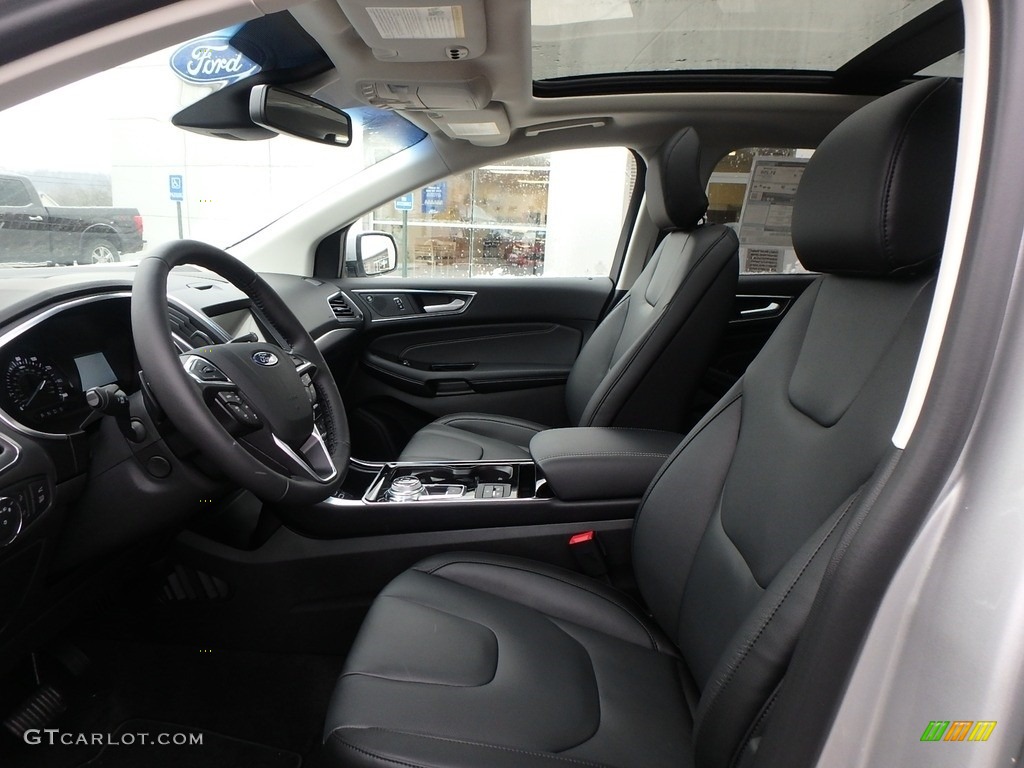2019 Ford Edge Titanium AWD Front Seat Photo #130831611