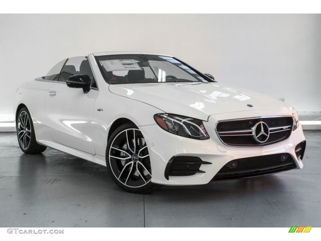 2019 E 53 AMG 4Matic Cabriolet - Polar White / Black/Classic Red photo #12