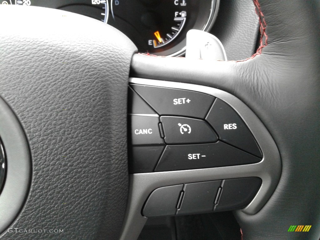 2019 Jeep Grand Cherokee Trailhawk 4x4 Ruby Red/Black Steering Wheel Photo #130832038