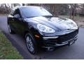 2017 Jet Black Metallic Porsche Cayenne S  photo #8