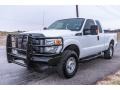 Oxford White - F250 Super Duty XL Super Cab 4x4 Photo No. 15