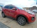 Front 3/4 View of 2019 Sportage EX AWD