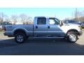 2016 Ingot Silver Metallic Ford F250 Super Duty XLT Crew Cab 4x4  photo #8