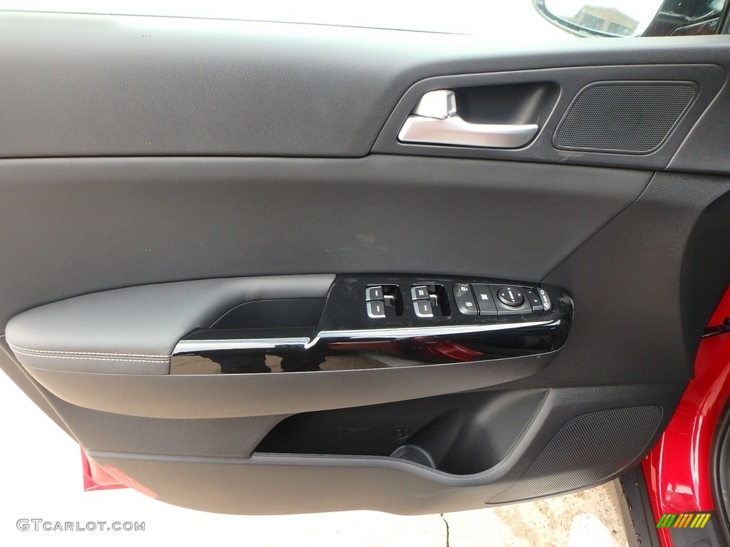 2019 Kia Sportage EX AWD Black Door Panel Photo #130833189