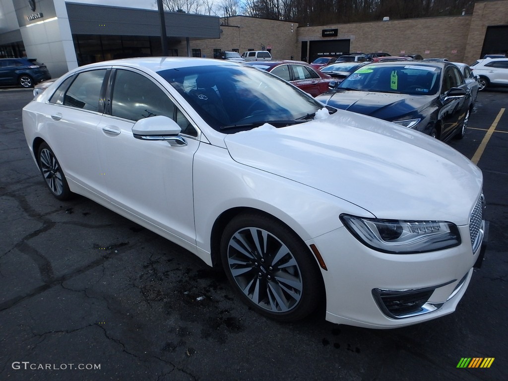White Platinum Metallic Tri-Coat 2018 Lincoln MKZ Select AWD Exterior Photo #130833510