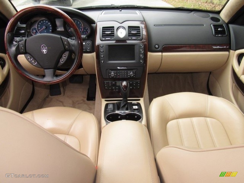 2012 Quattroporte S - Bianco Eldorado (White) / Pearl Beige photo #4