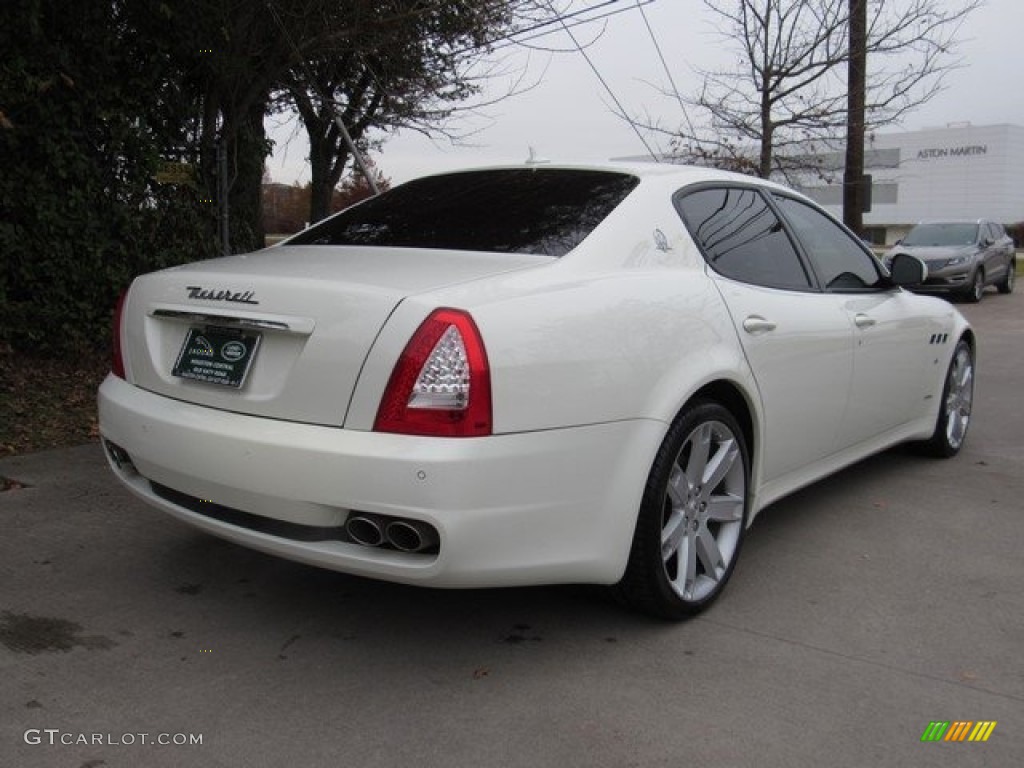 2012 Quattroporte S - Bianco Eldorado (White) / Pearl Beige photo #8