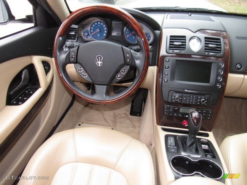 2012 Quattroporte S - Bianco Eldorado (White) / Pearl Beige photo #15