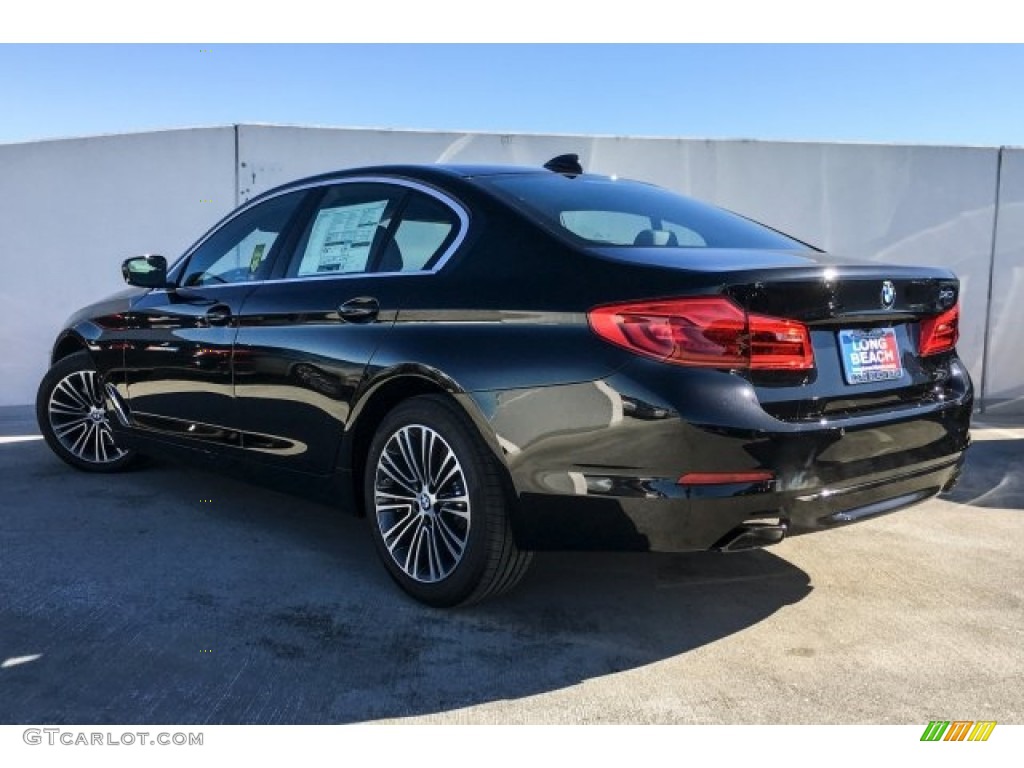 2019 5 Series 540i Sedan - Black Sapphire Metallic / Black photo #2
