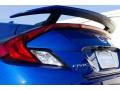 2019 Agean Blue Metallic Honda Civic Si Coupe  photo #9