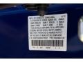B593M: Agean Blue Metallic 2019 Honda Civic Si Coupe Color Code