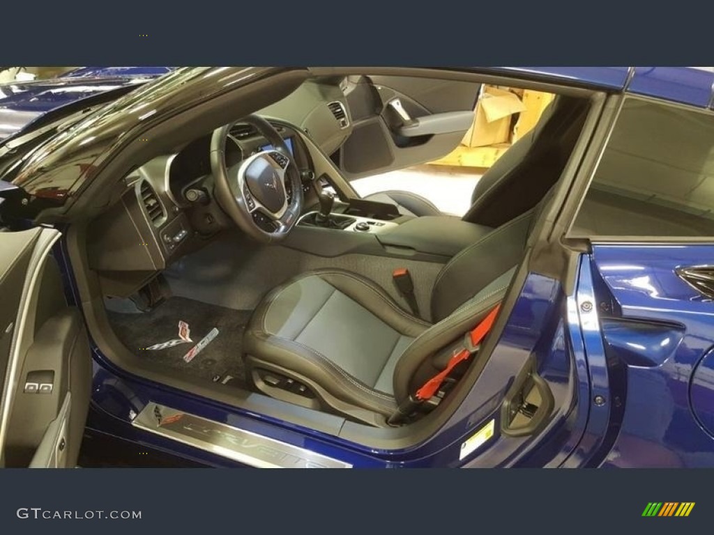 2017 Corvette Z06 Coupe - Admiral Blue / Gray photo #3