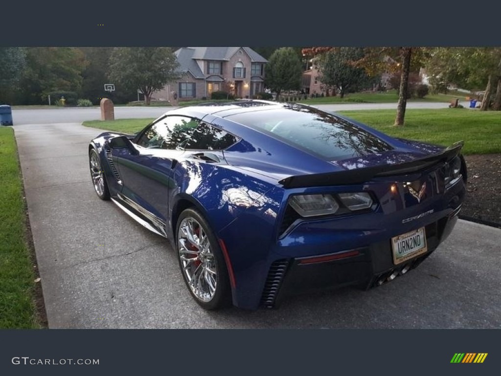 2017 Corvette Z06 Coupe - Admiral Blue / Gray photo #6