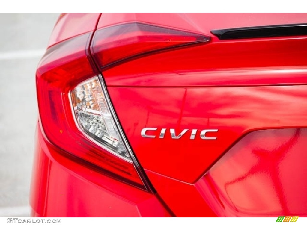 2019 Honda Civic Sport Sedan Marks and Logos Photo #130836150