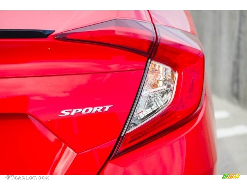 2019 Honda Civic Sport Sedan Marks and Logos Photo #130836168