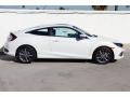 2019 Platinum White Pearl Honda Civic EX Coupe  photo #5