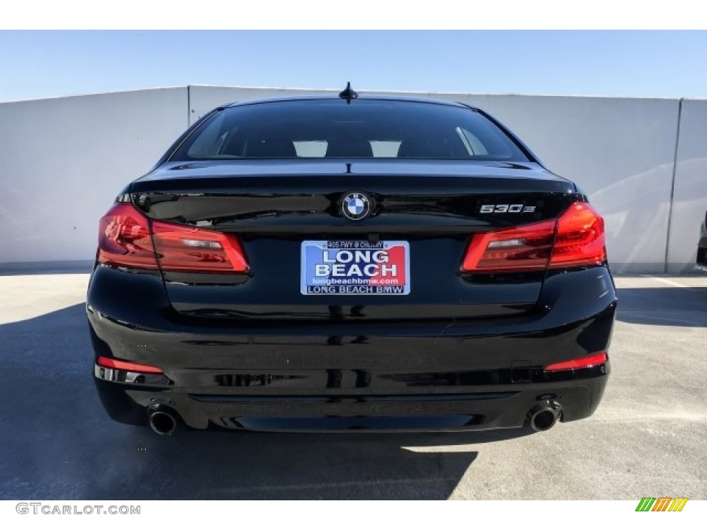 2019 5 Series 530e iPerformance Sedan - Jet Black / Black photo #3