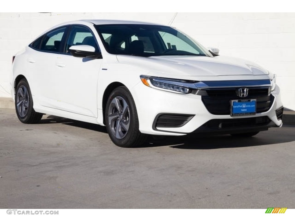 White Orchid Pearl 2019 Honda Insight LX Exterior Photo #130837647