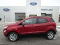 2018 Ruby Red Ford EcoSport SE 4WD  photo #1