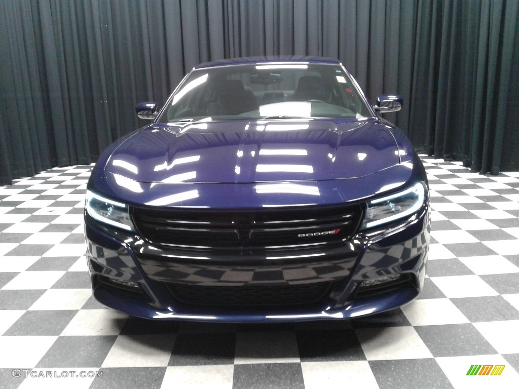 2016 Charger R/T - Jazz Blue Pearl Coat / Black photo #3
