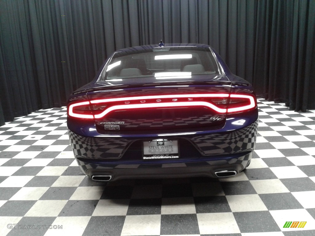 2016 Charger R/T - Jazz Blue Pearl Coat / Black photo #7