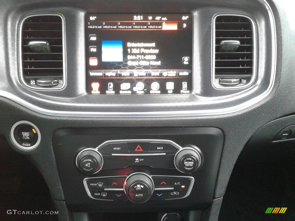 2016 Charger R/T - Jazz Blue Pearl Coat / Black photo #21